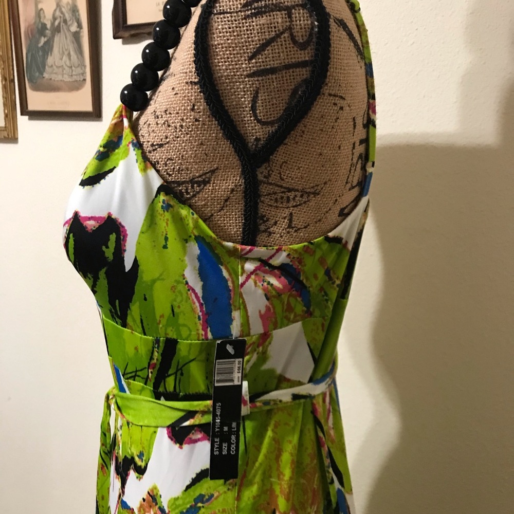 Maxi Dress with Adjustable Straps - Picture 5 of 8